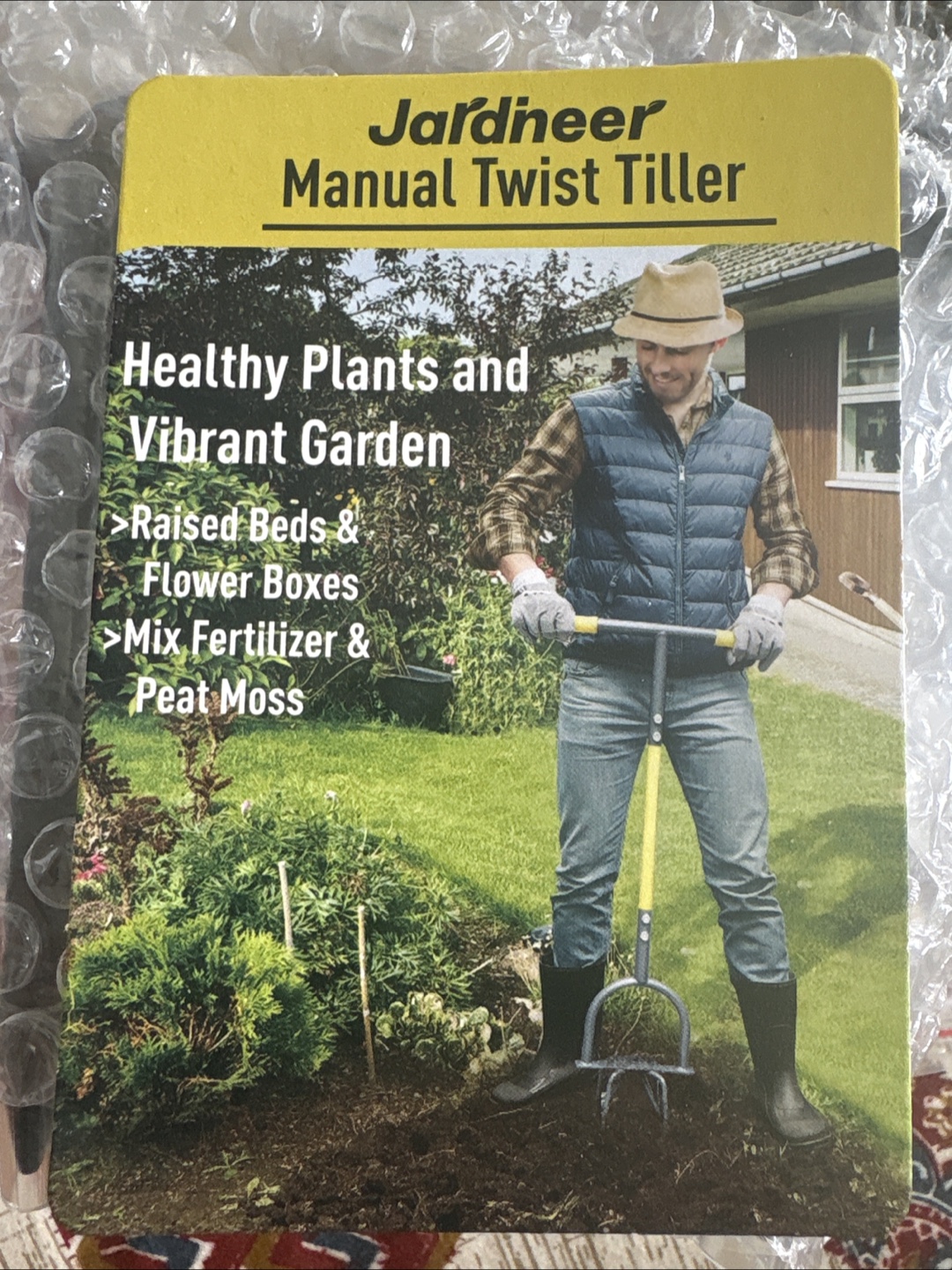 Jardineer Manual Twist Tiller - photo 2