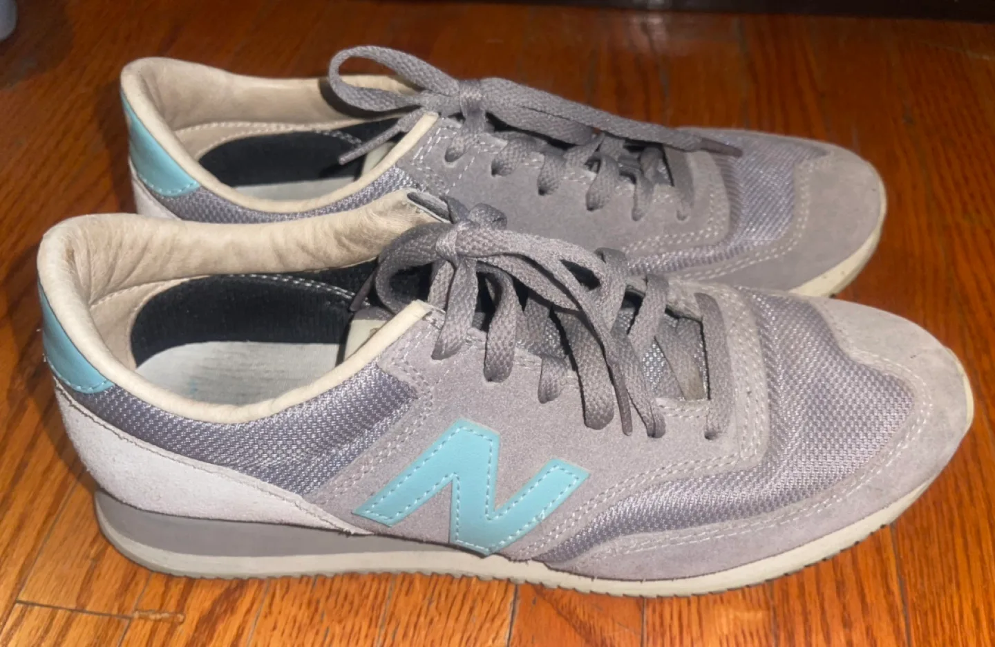 🥕New Balance Gray Sneakers image indicator(2)