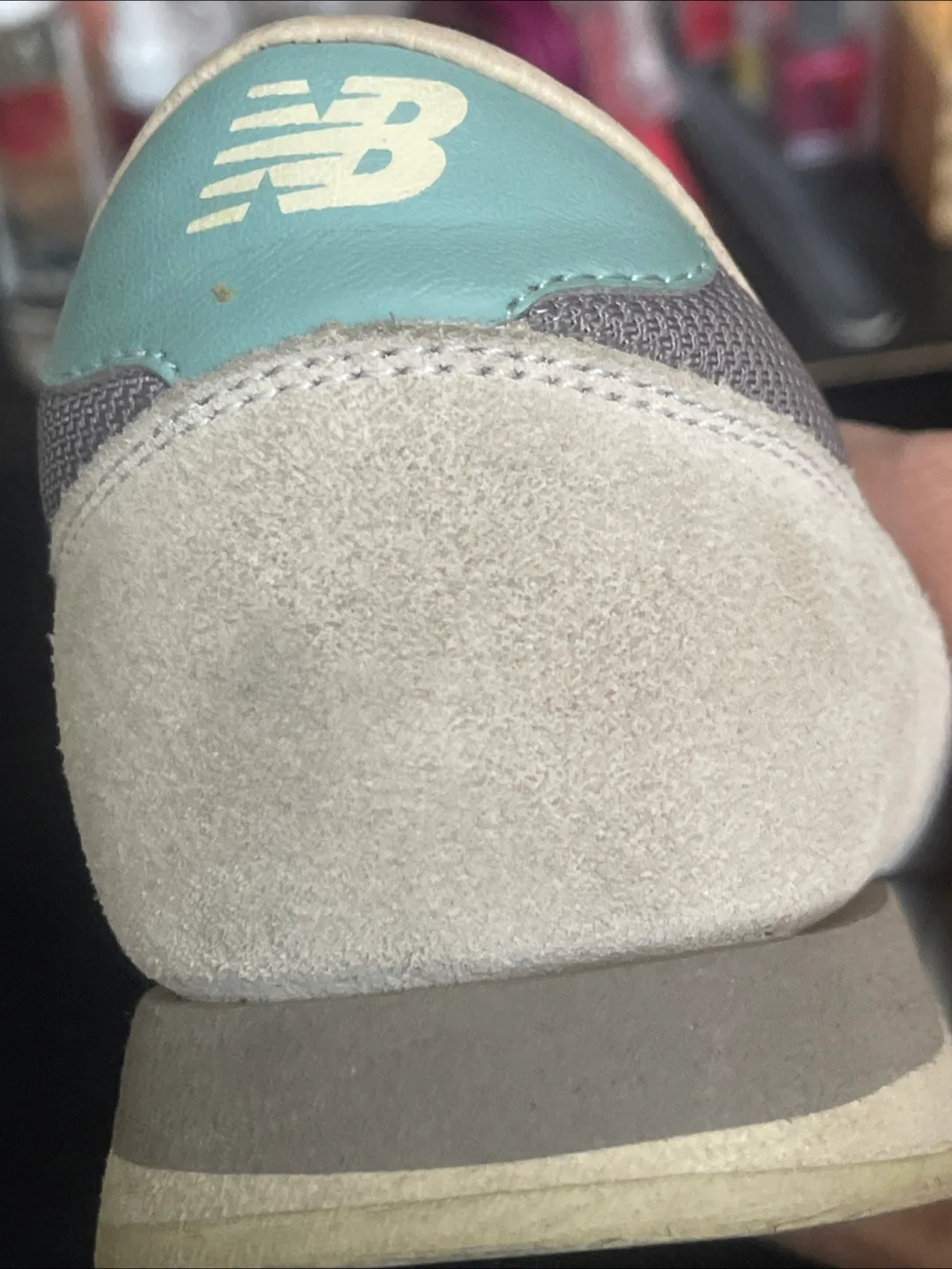 🥕New Balance Gray Sneakers image indicator(7)