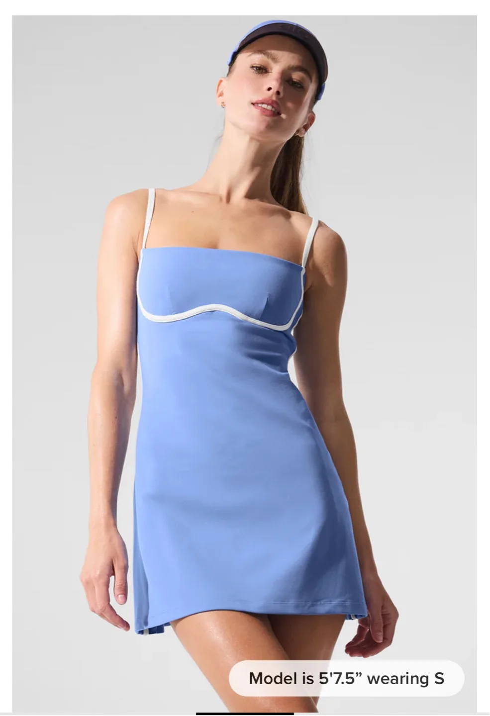 Alo Blue Streamline Dress image indicator(3)