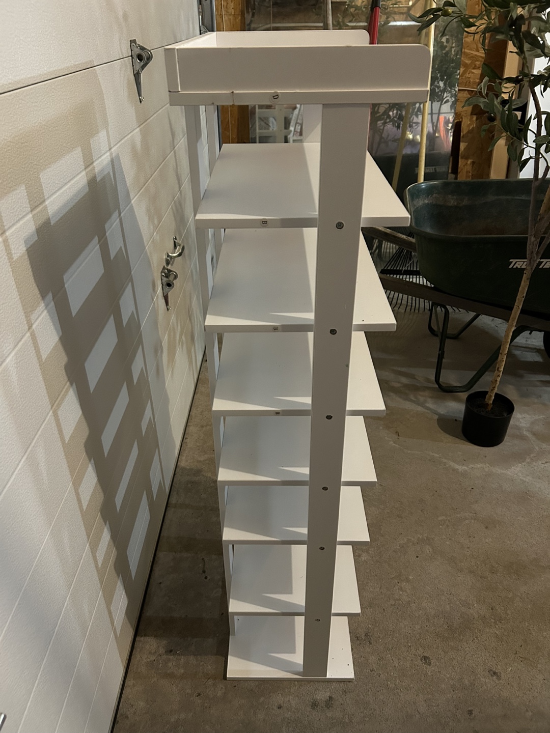 White 8 Shelving Unit - photo 2