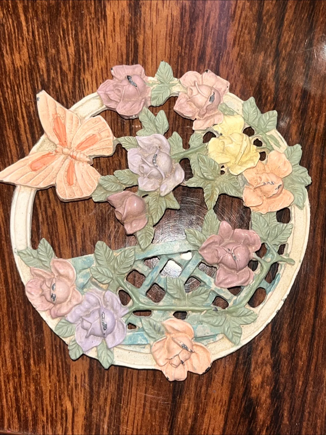 Metal Floral and Butterfly Decor image indicator(5)