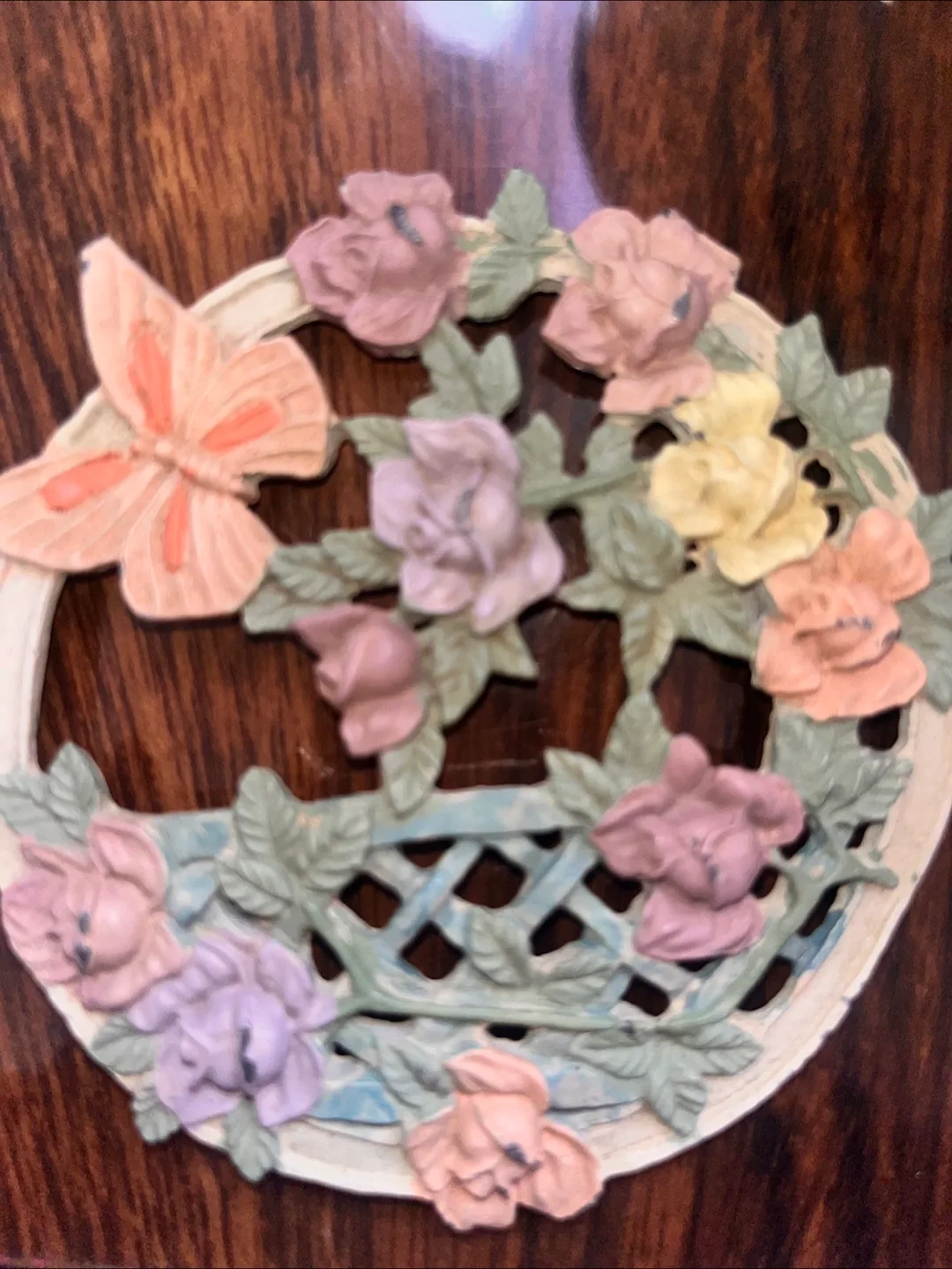 Metal Floral and Butterfly Decor image indicator(7)