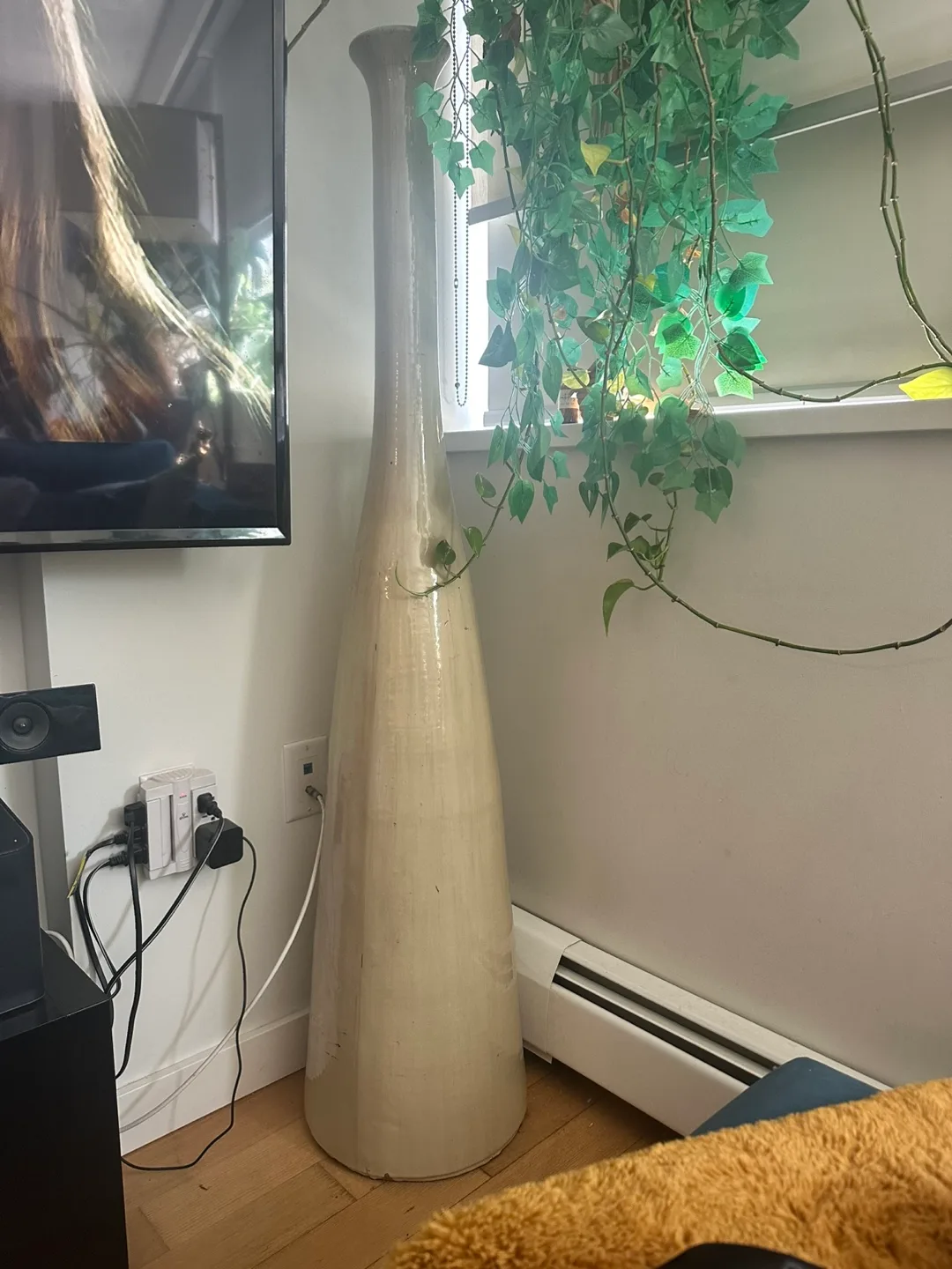 2 Large Ceramic Vase