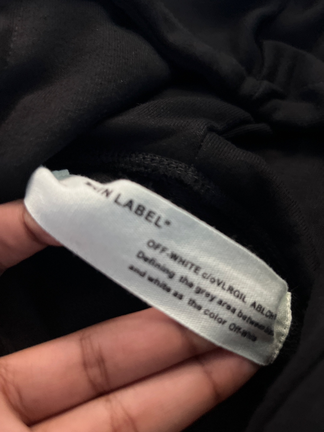 Off-White Black Hoodie - photo 4