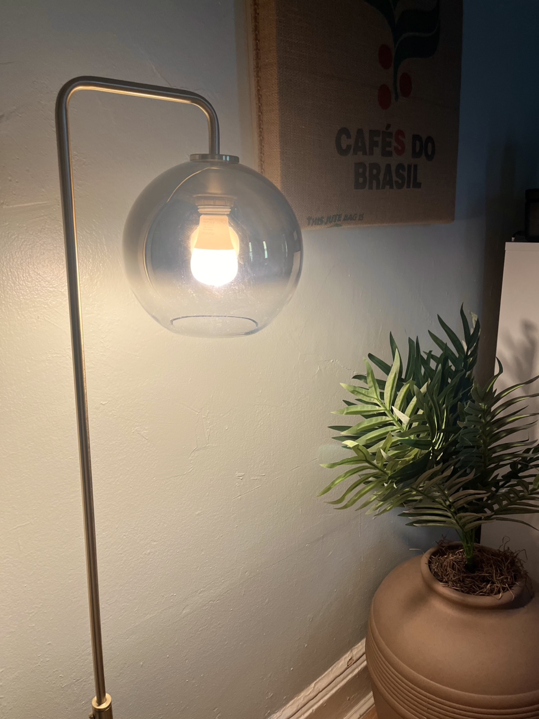 West elm Gold ombré Lamp - photo 2