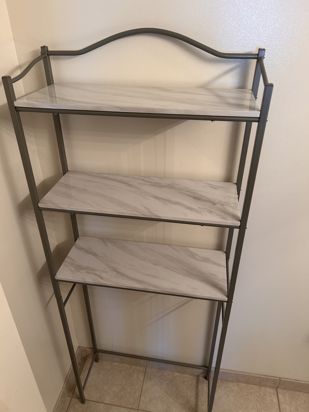 3-Tier Storage Shelf (fits over the toilet)
