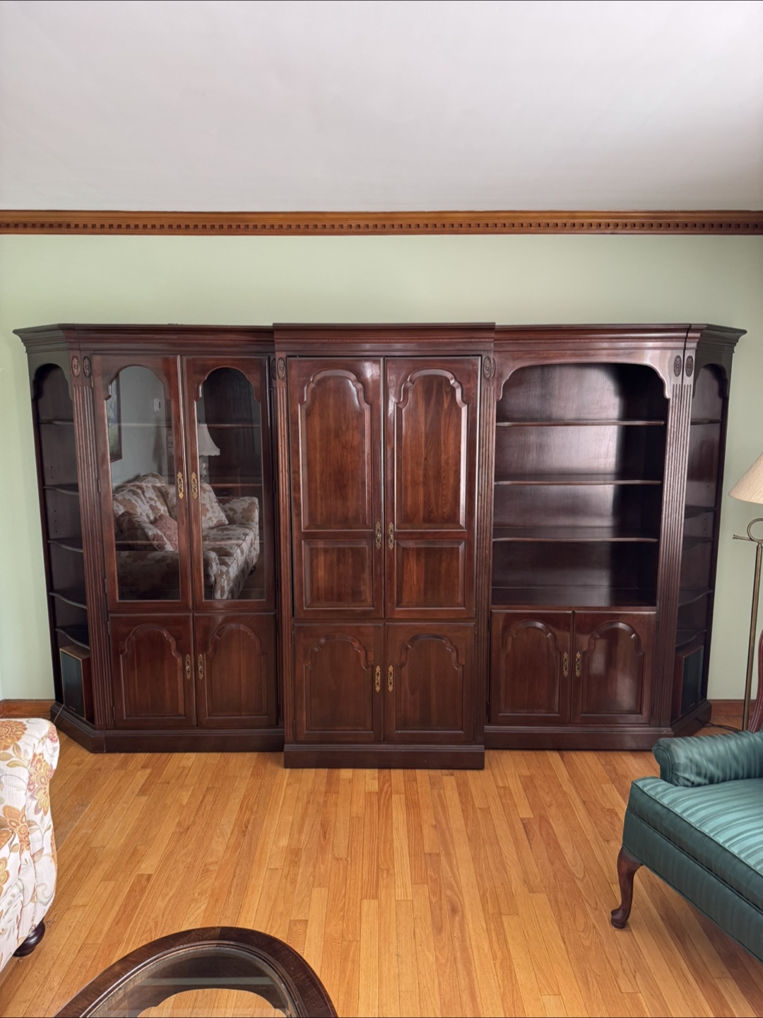 Wooden Entertainment Center