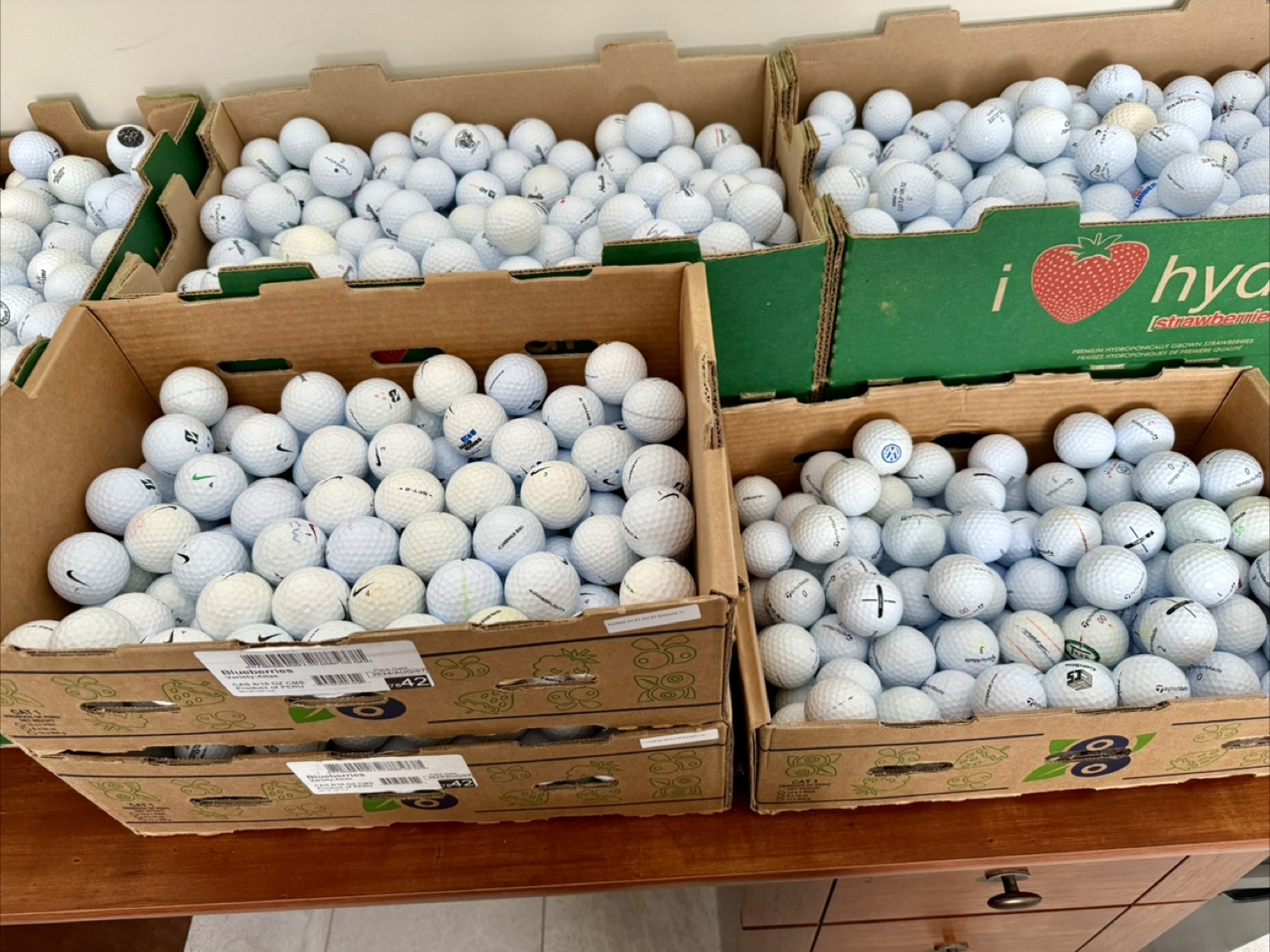 Golf Balls in mint condition