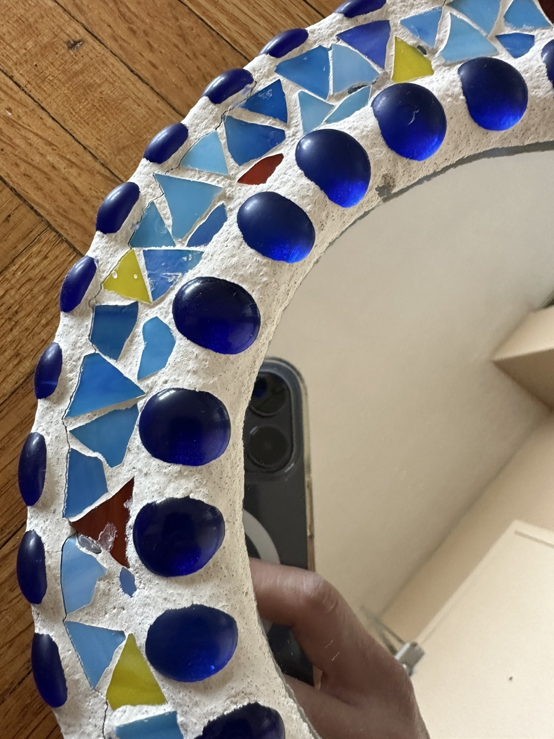 Mosaic Mediterranean Round Mirror - photo 4