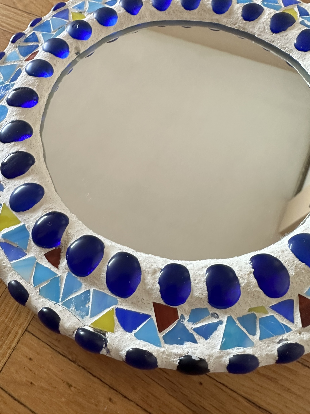 Mosaic Mediterranean Round Mirror - photo 3