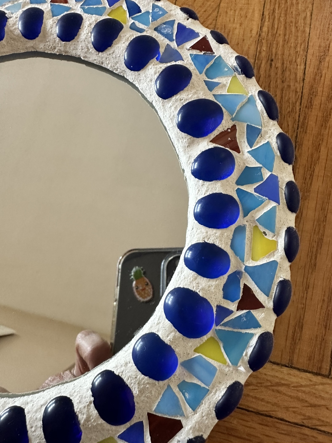 Mosaic Mediterranean Round Mirror - photo 2