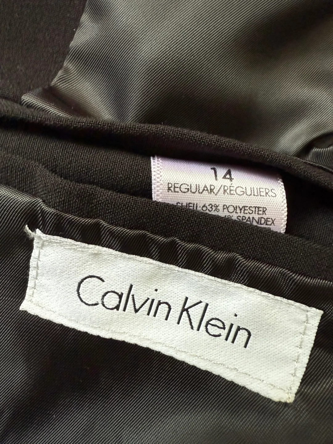 Calvin Klein Boys' Black Suit Size 30x30 image indicator(8)