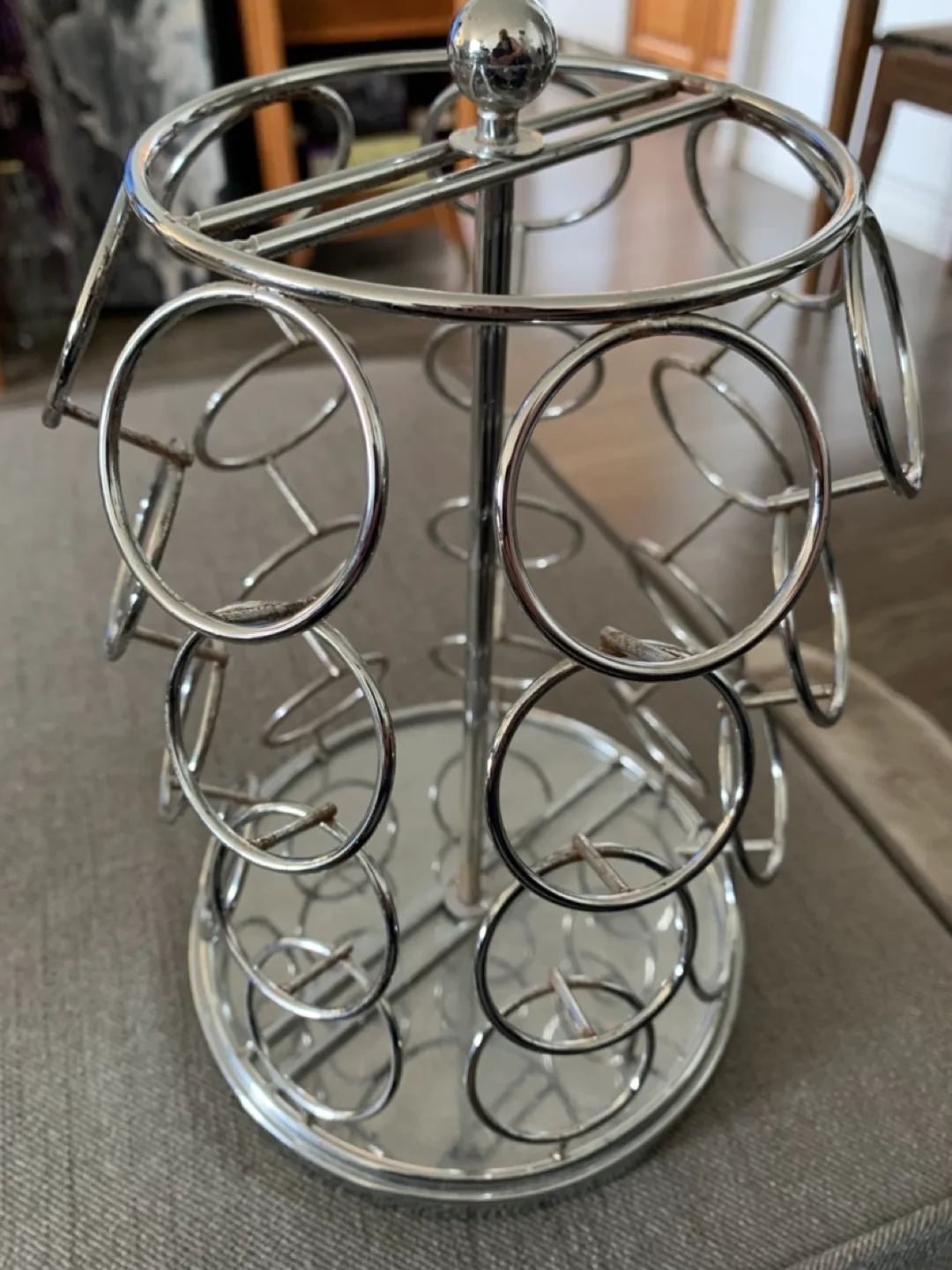 Swivel 28 K-Cup Holder in Chrome image indicator(2)