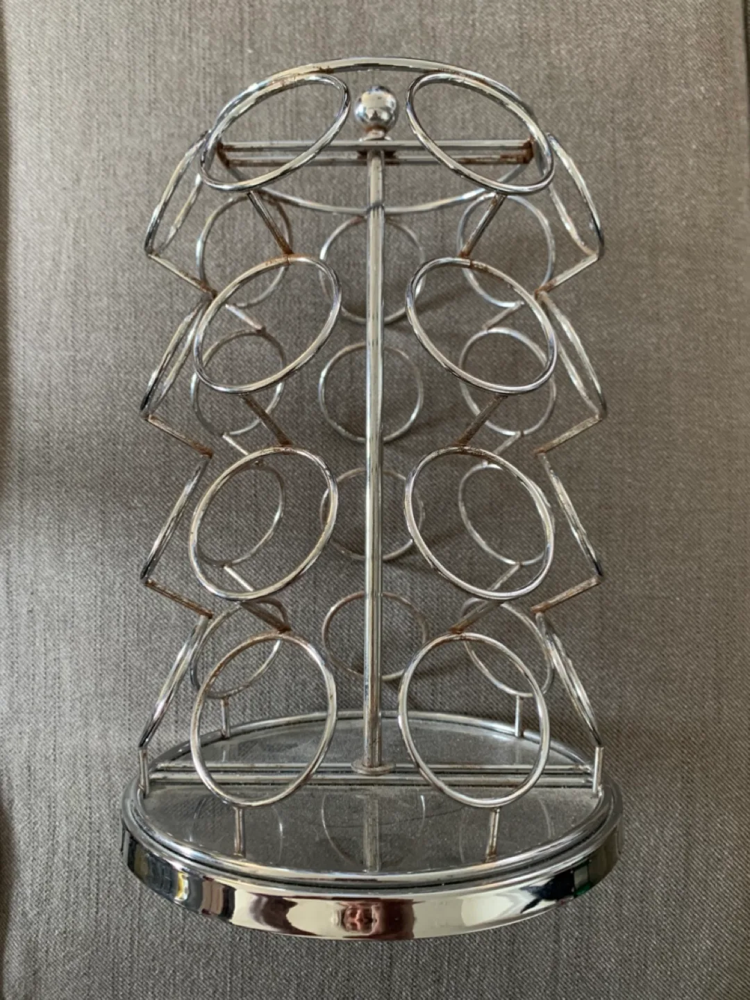 Swivel 28 K-Cup Holder in Chrome image indicator(3)