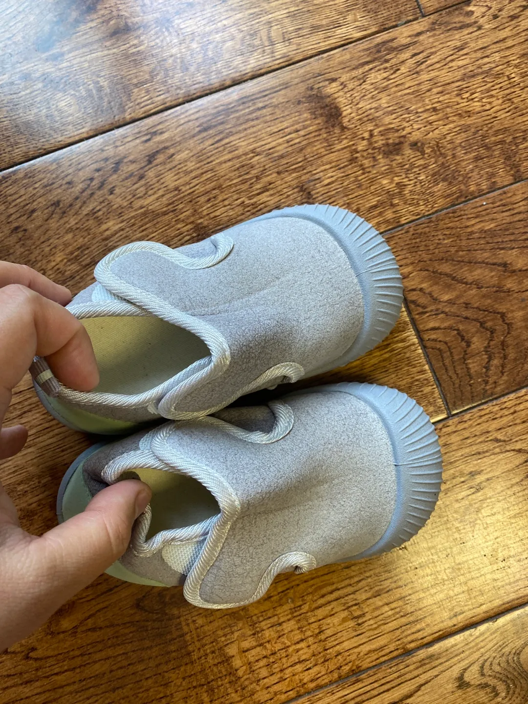Brand new Baby Grey Shoes thumbnail