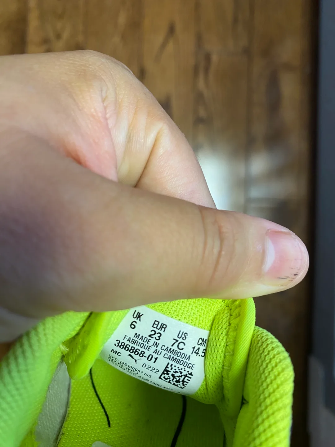 Bright Yellow Kids' Sneakers image indicator(3)