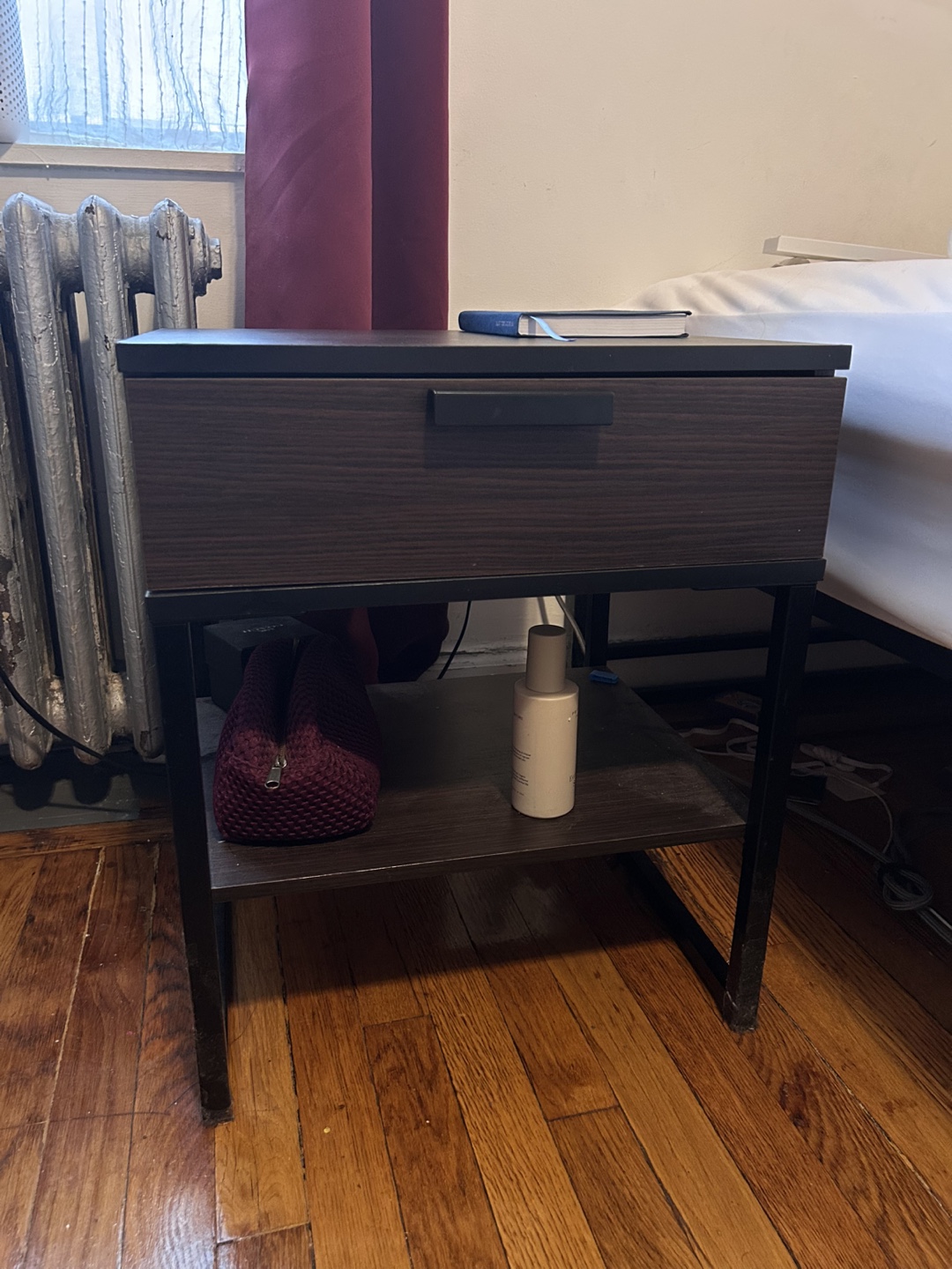 2 Nightstand set with Drawer - photo 2