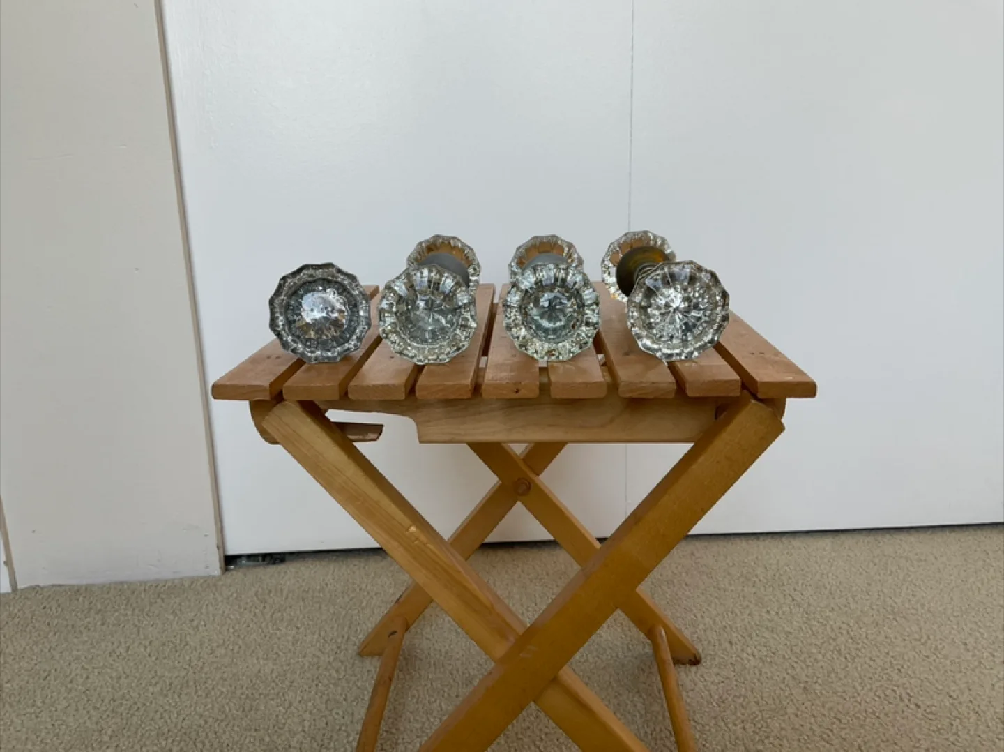 Vintage Glass Door Knobs & Door plates thumbnail