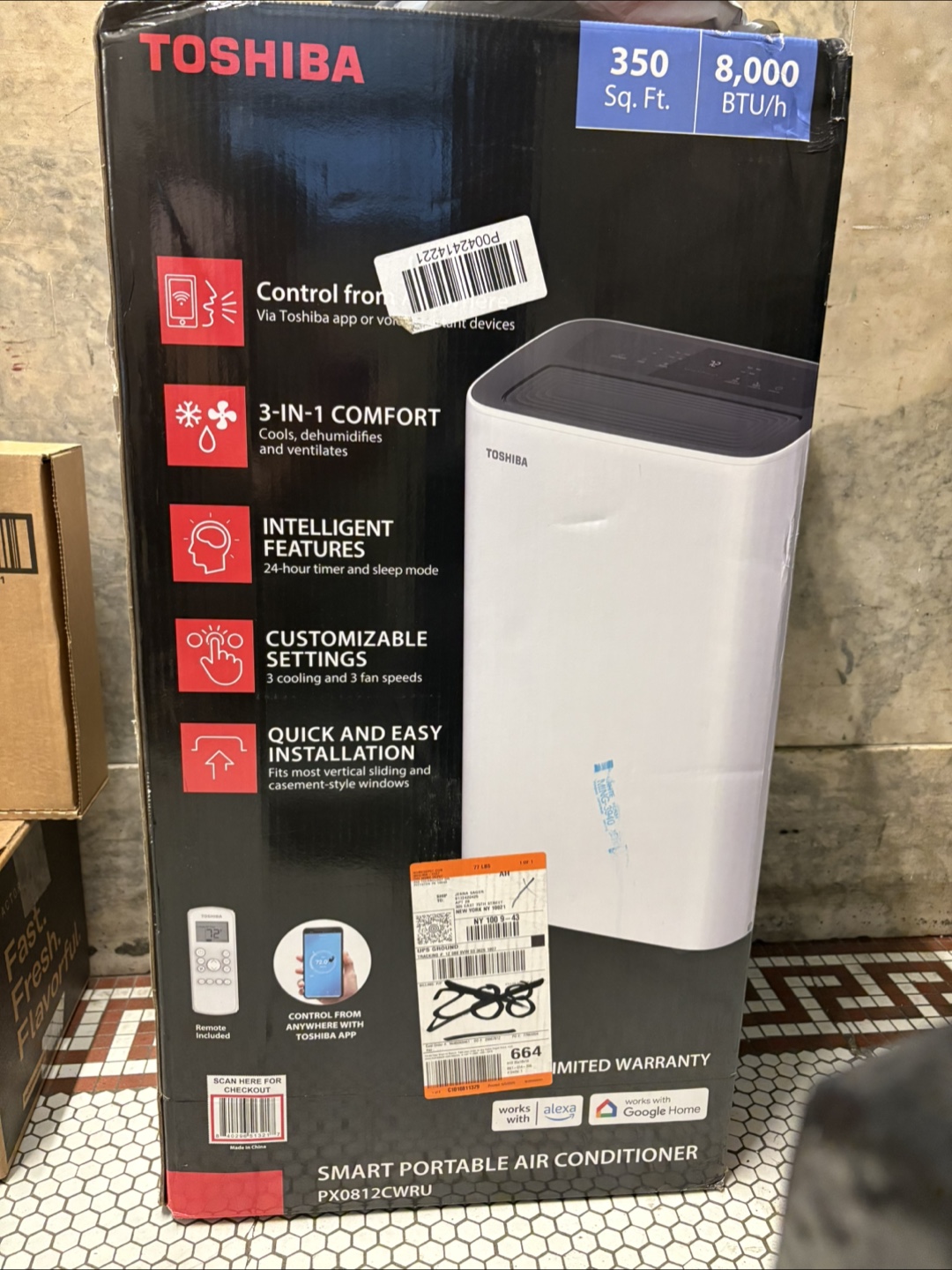 BRAND NEW unopened in box Toshiba Portable Air Conditioner