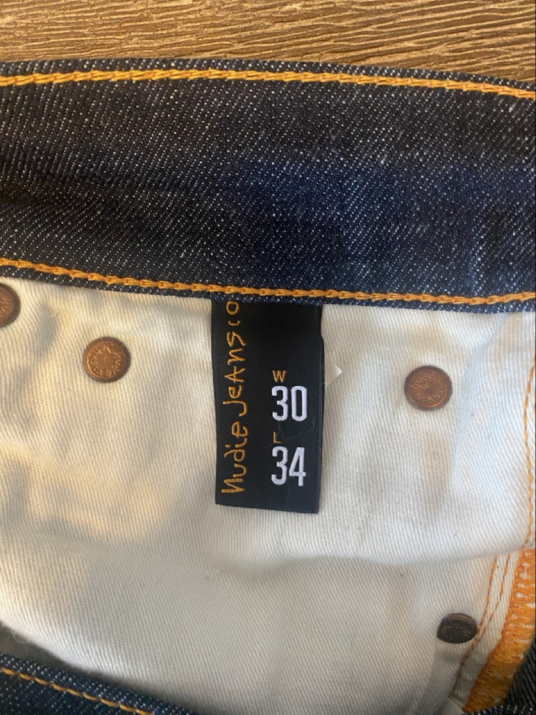 Nudie Jeans Co. Organic Denim Jeans - Size 30/34 - photo 3