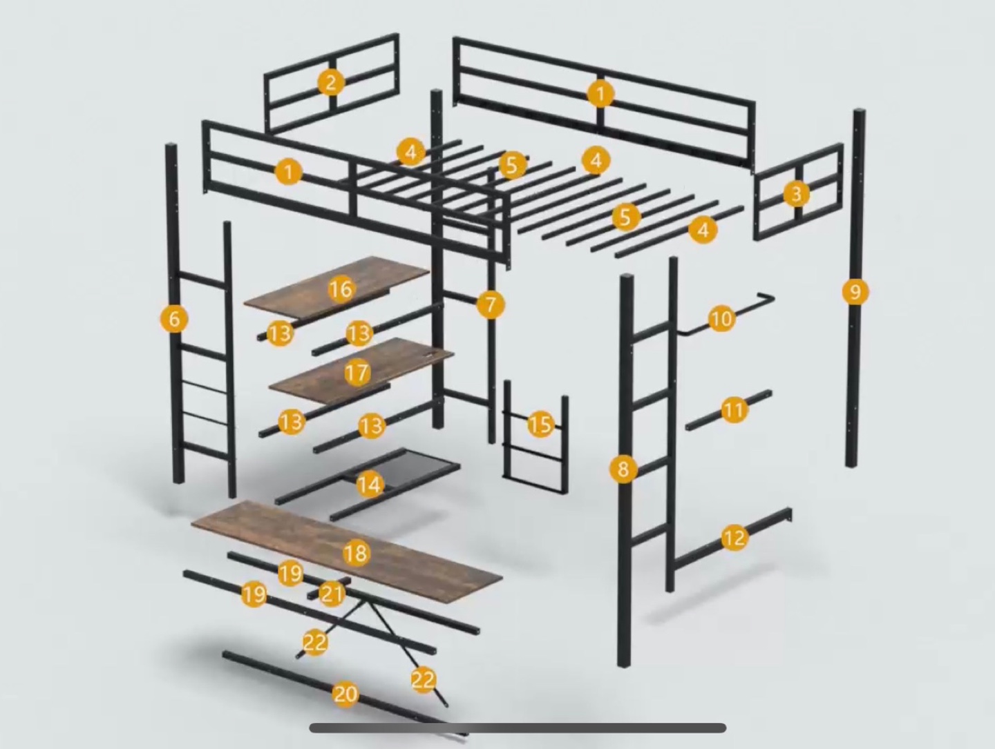 FOR SALE: Loft Bed – Great Condition!
