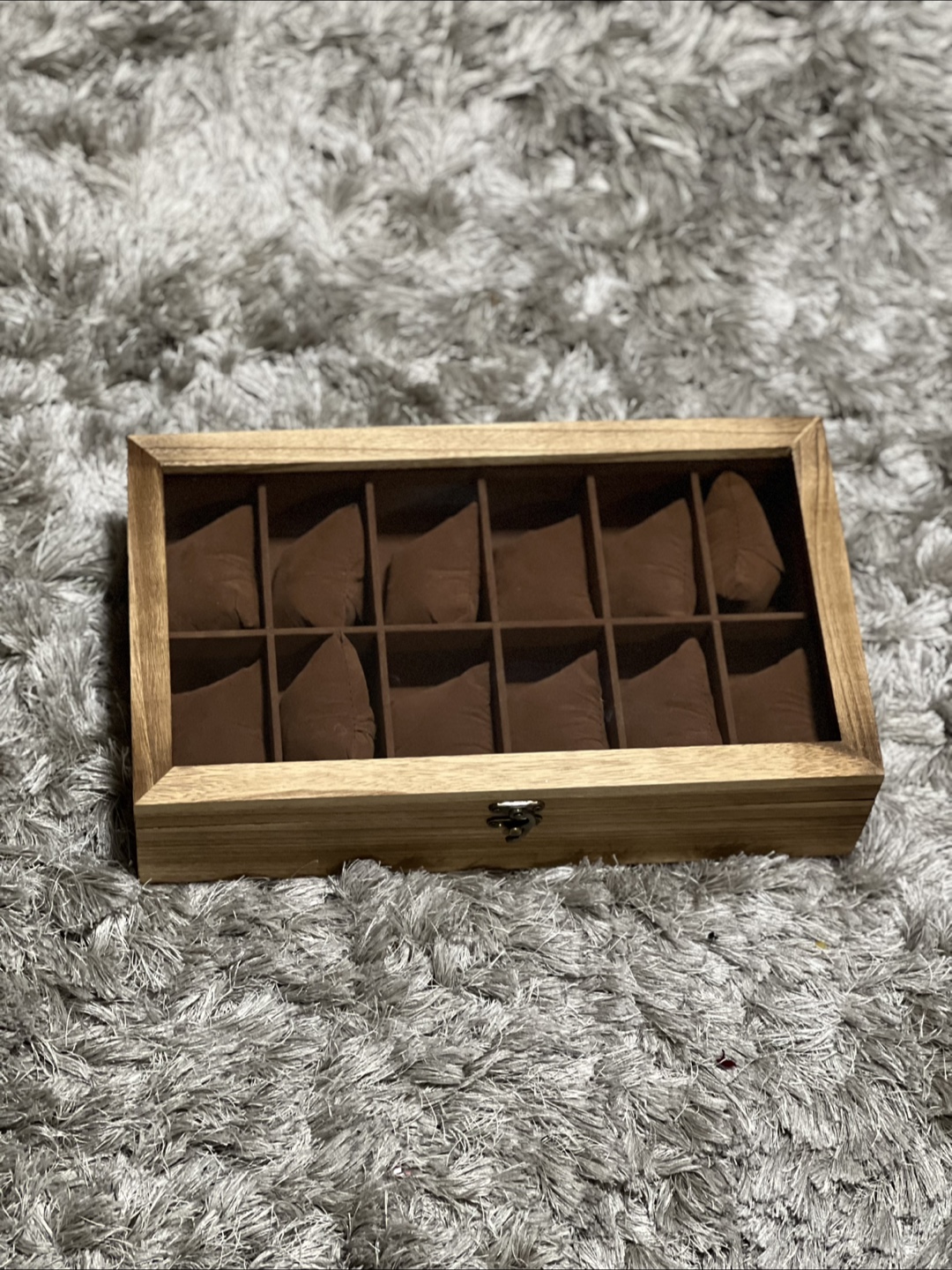 Wooden Watch Organizer Box