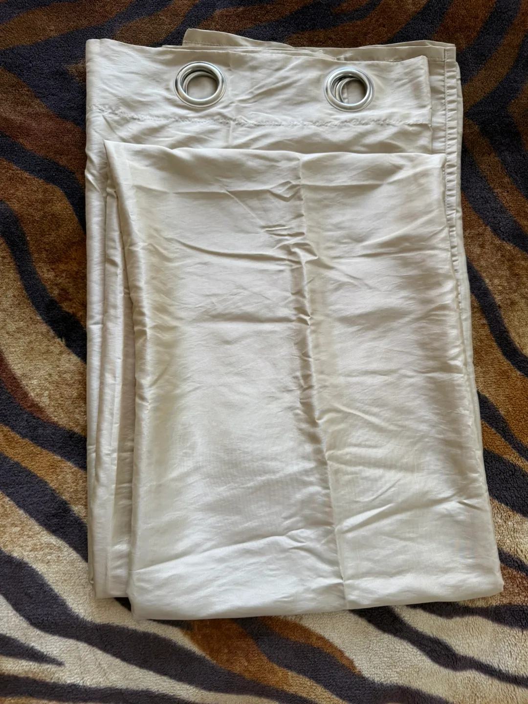 New Shower Curtain Made For Moes Beige thumbnail