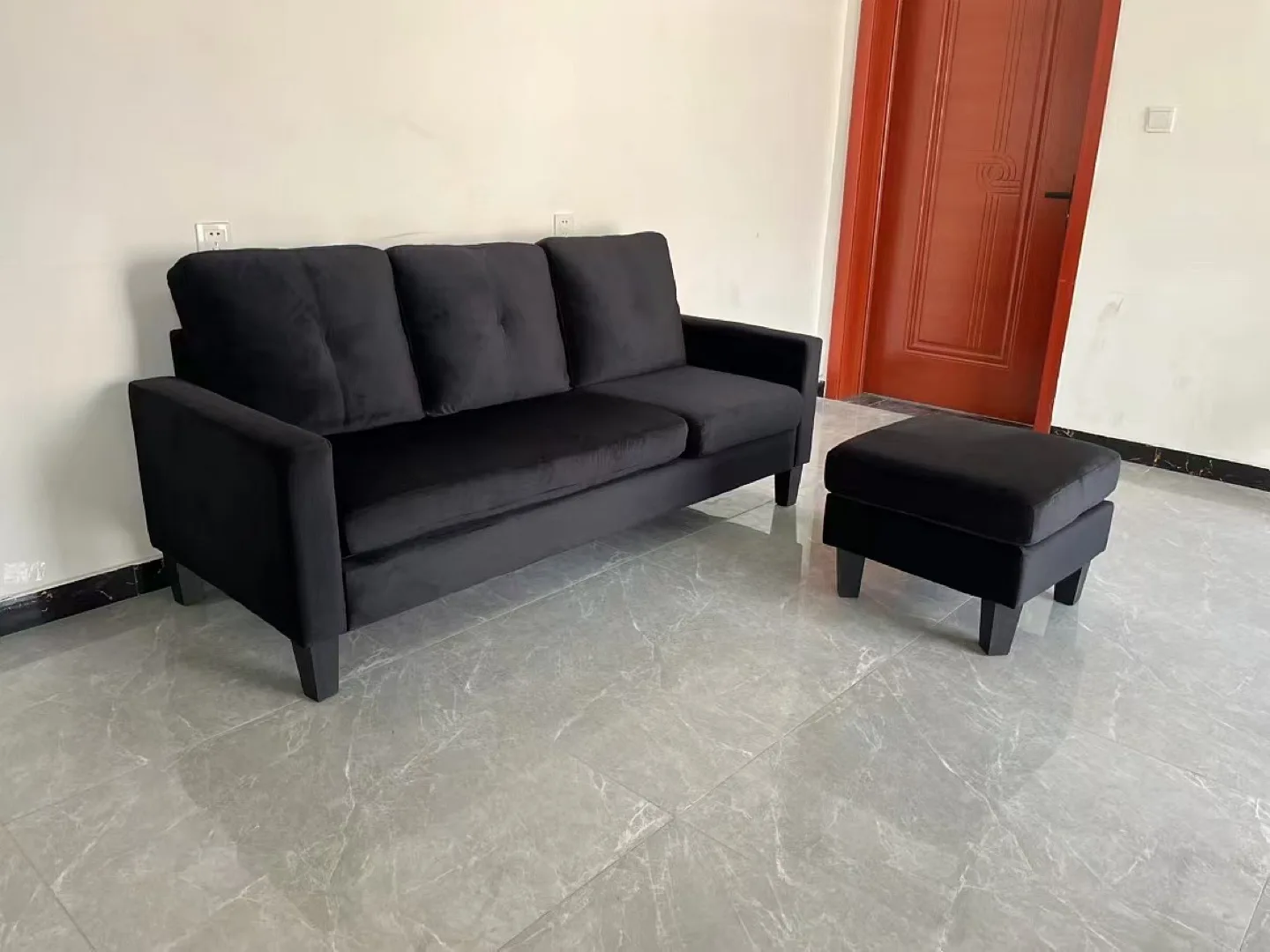 Stylish Couch and Ottoman image indicator(3)