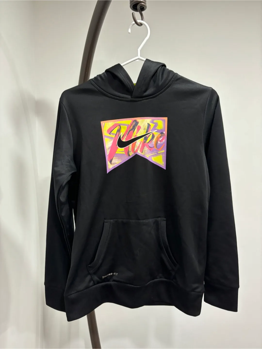 Nike Black Hoodie XL kids so fits as S/M thumbnail