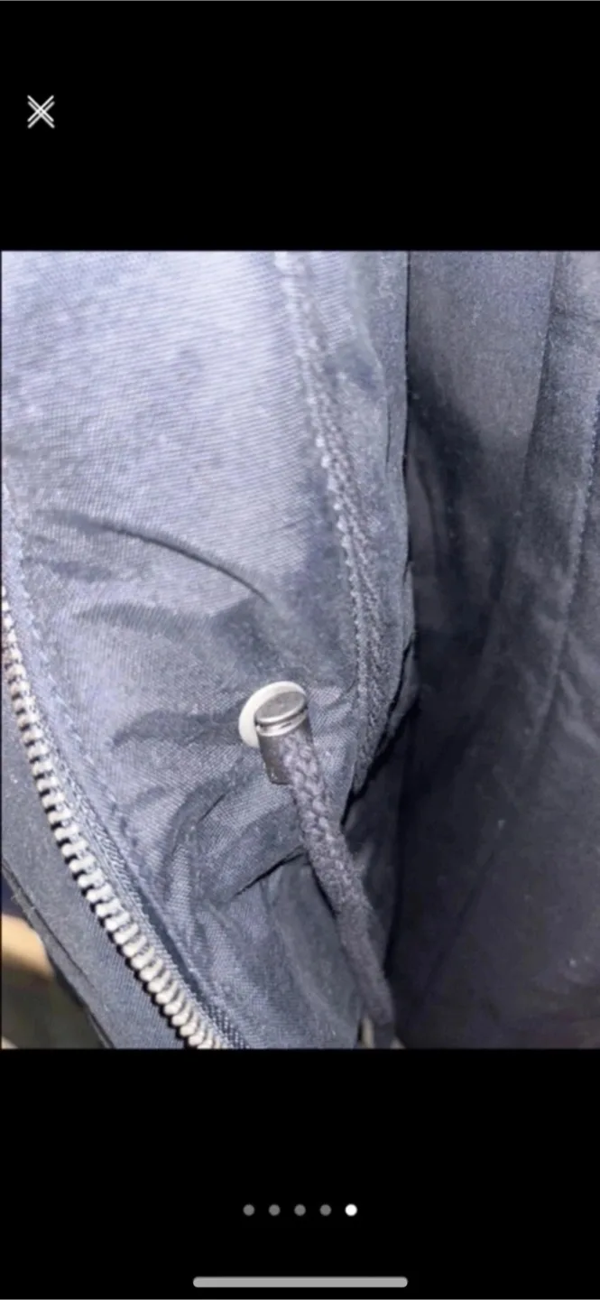 Roxy Black Winter Jacket with Hood image indicator(5)