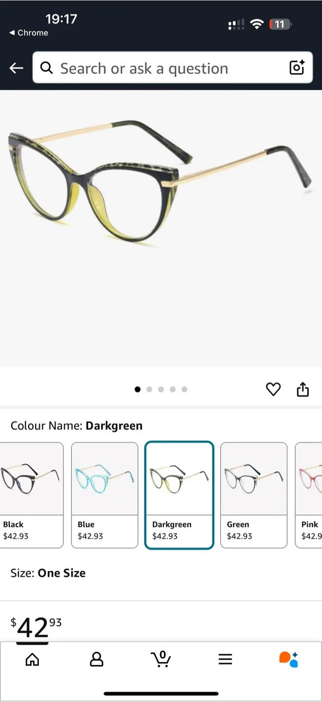 Fashion Anti Blue Light Eyeglasses image indicator(2)