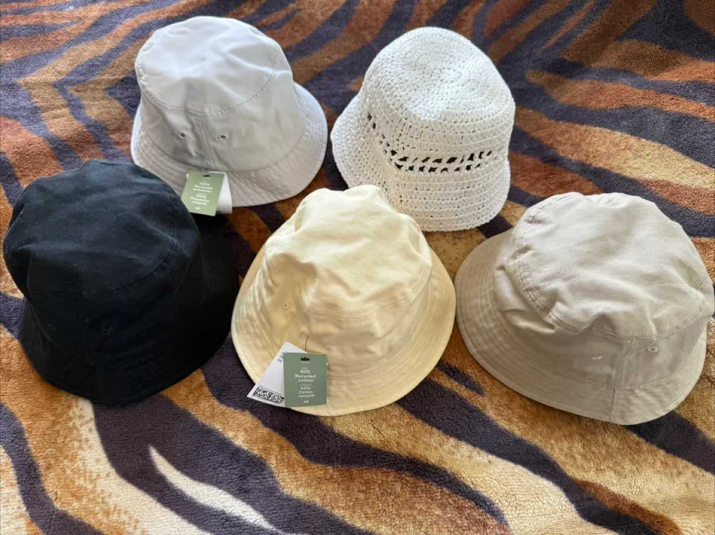 Set Of 5 H&M Bucket Hats thumbnail