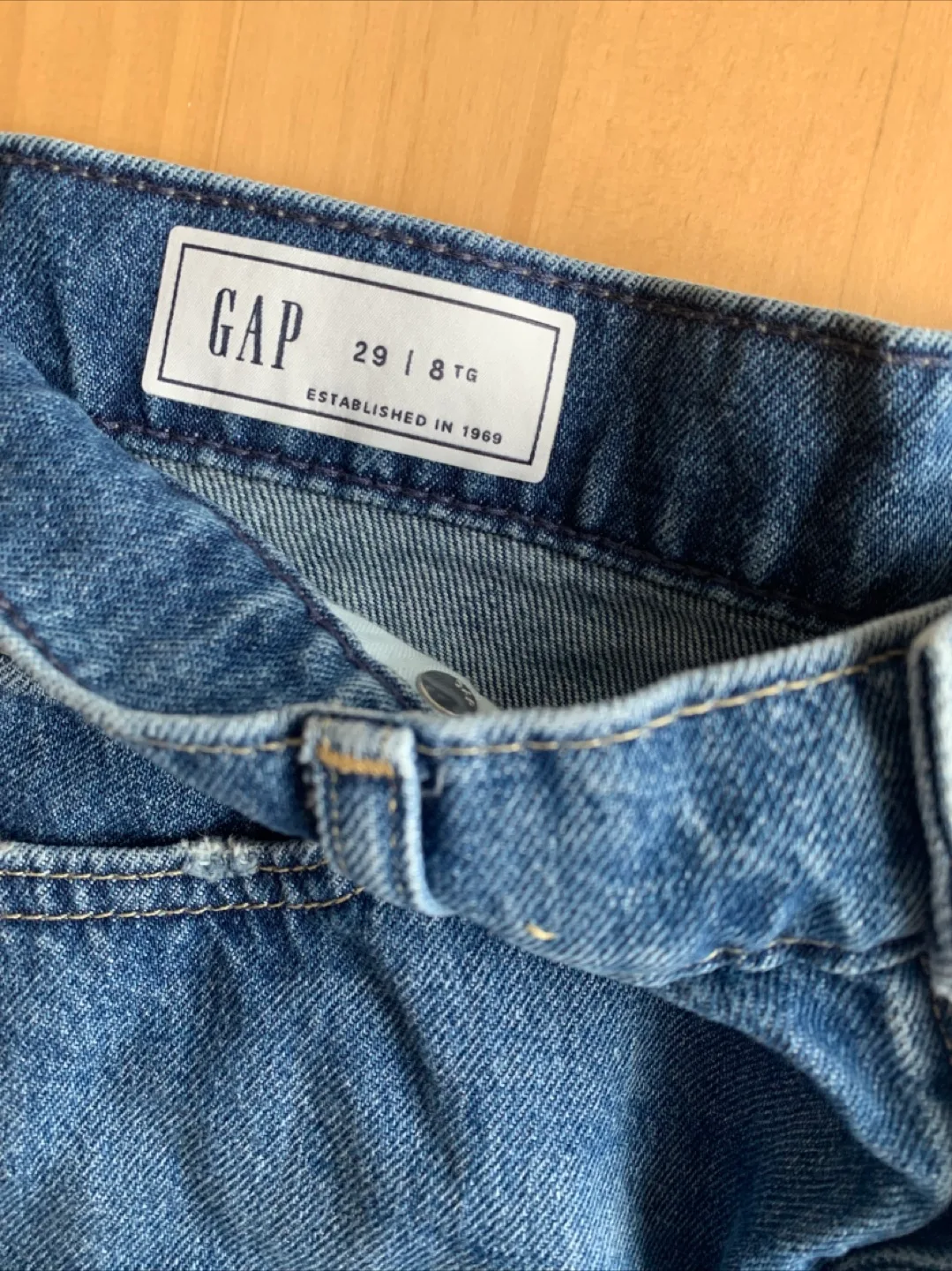 GAP Denim Maxi Skirt image indicator(4)