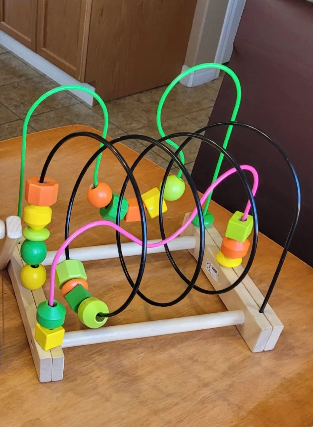 Wooden Bead Maze toy thumbnail