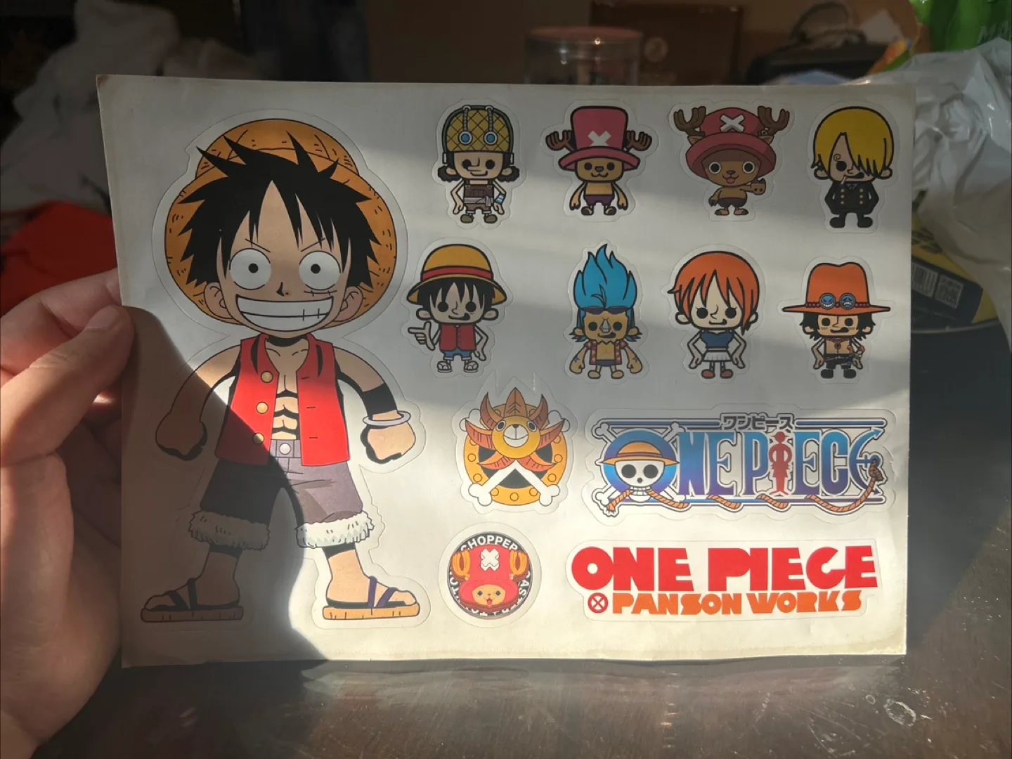 One Piece Stickers Sheet thumbnail