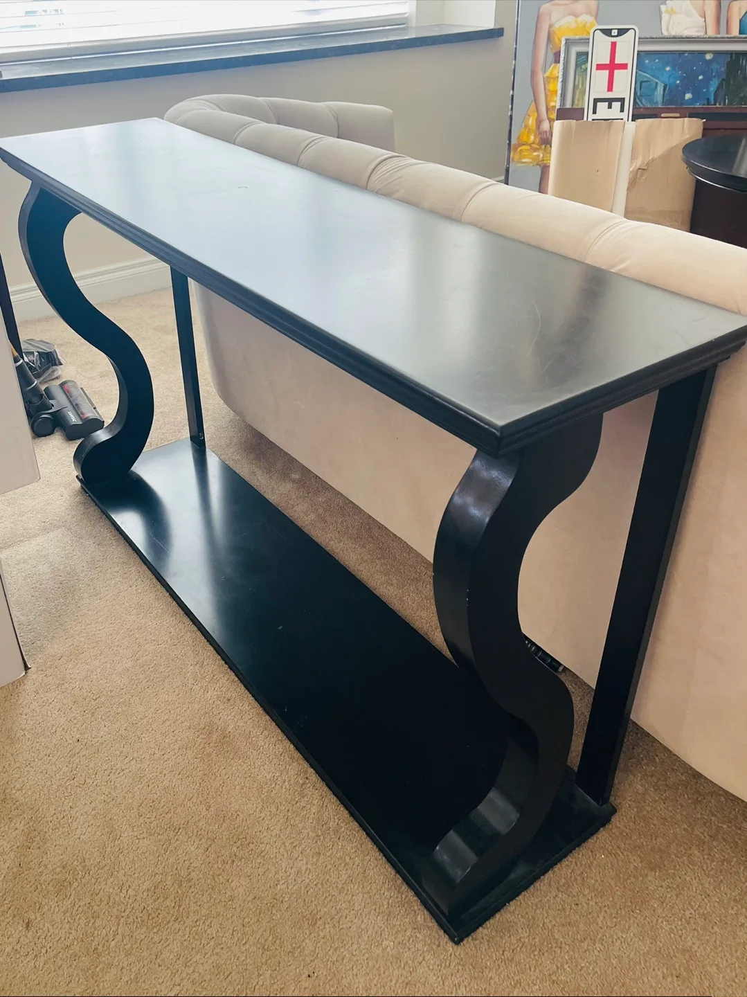 Black Console Table thumbnail