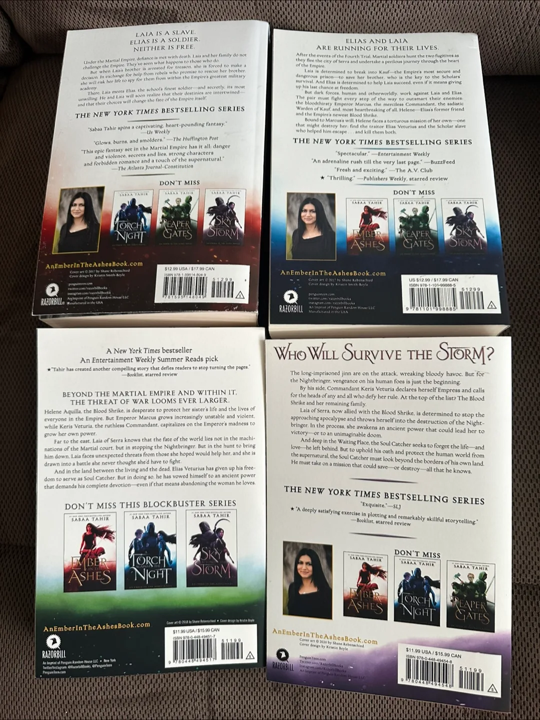 Ember in the Ashes Book Series image indicator(2)