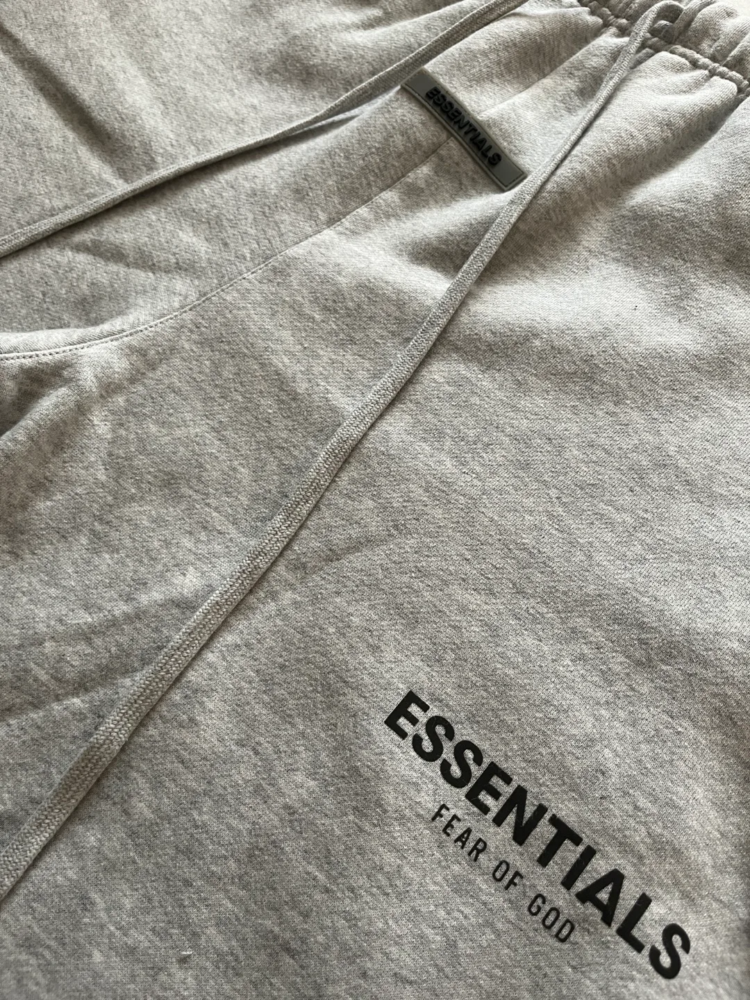 Light Heather Grey Essentials Shorts image indicator(7)