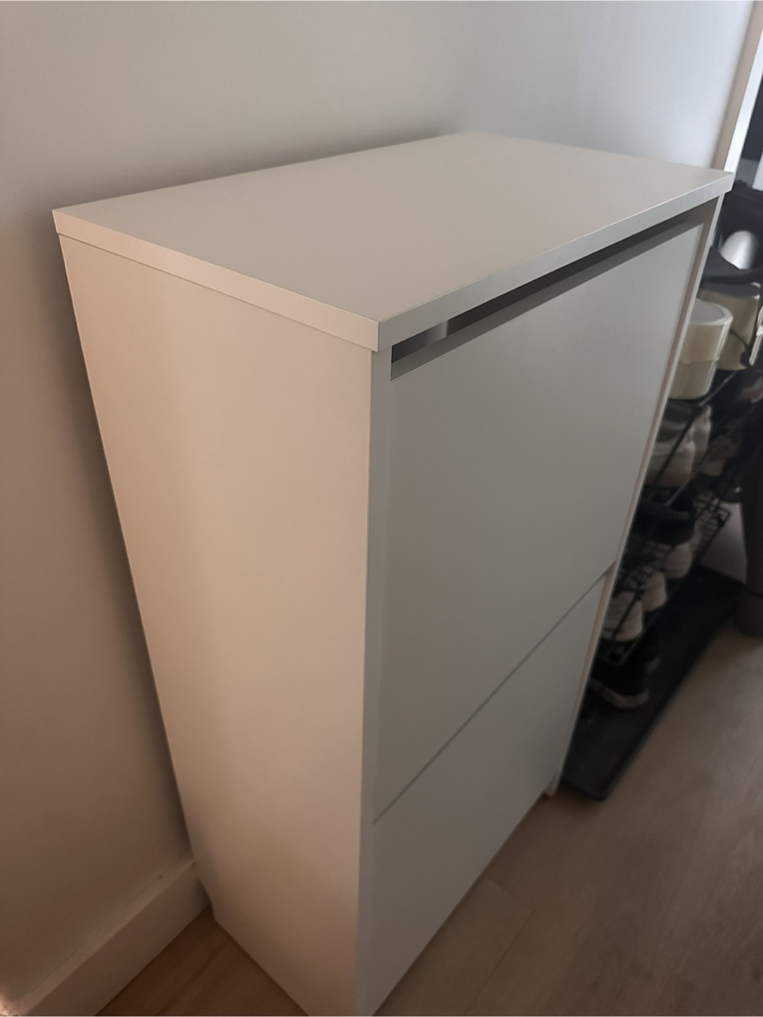 White Shoe Cabinet - photo 3