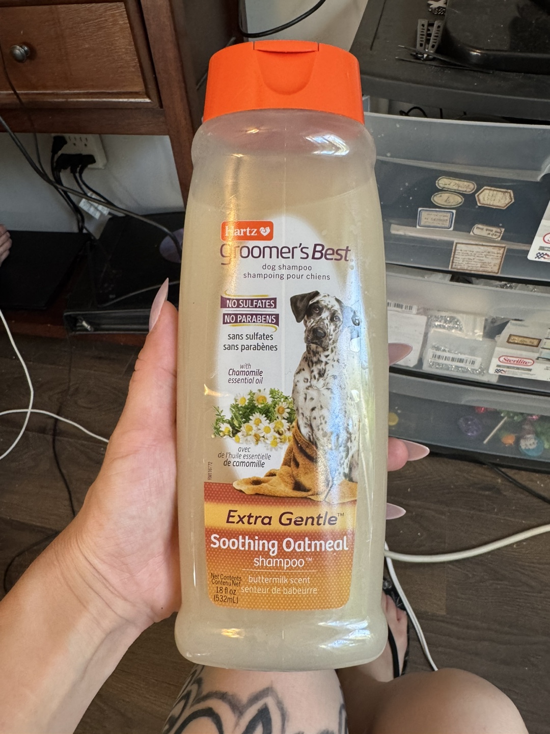 Soothing Oatmeal Dog Shampoo