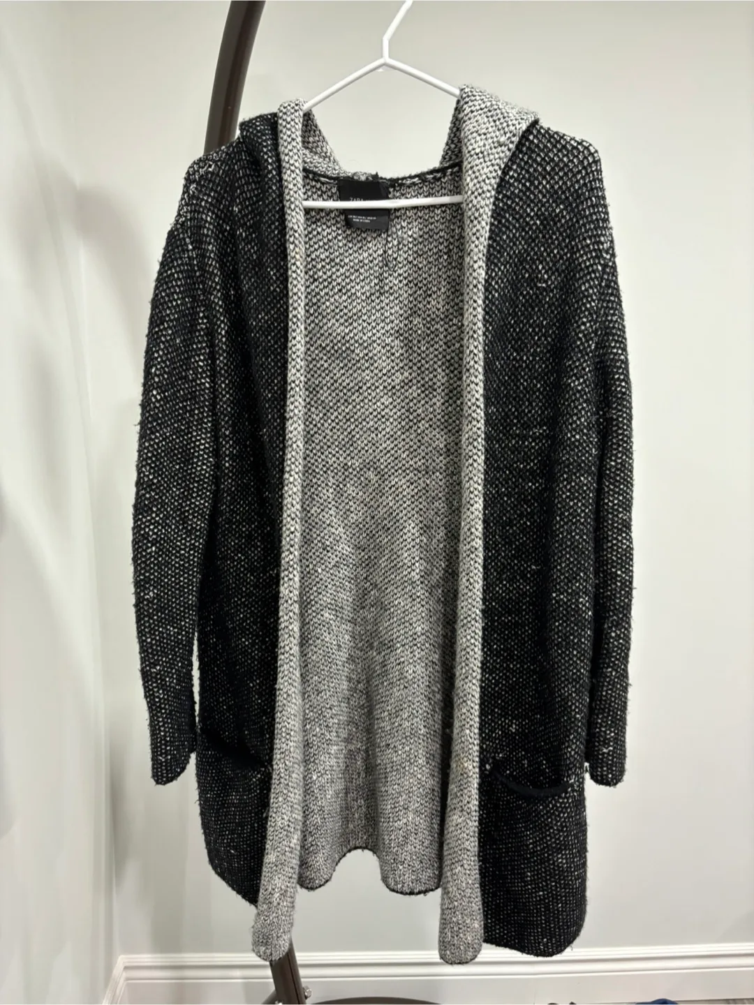 Zara Knit Hooded Cardigan thumbnail