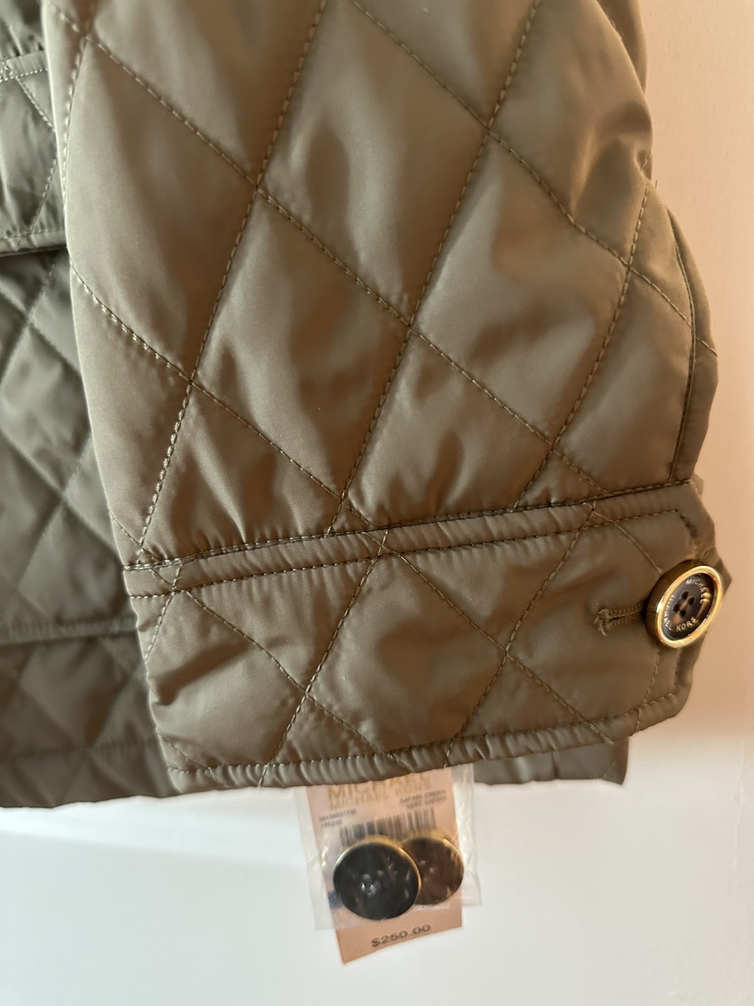 Michael Kors safari green jacket XL - photo 5