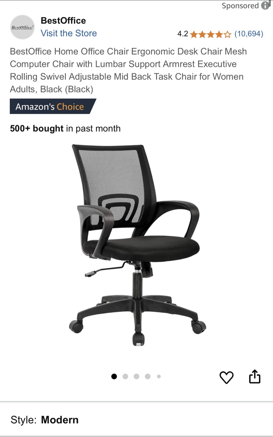 Ergonomic Office Chair