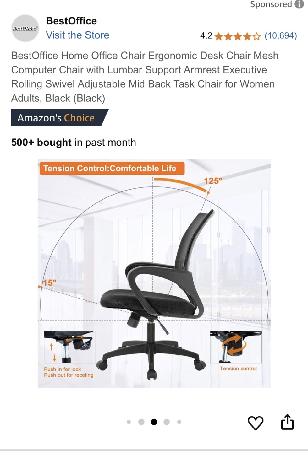 Ergonomic Office Chair - photo 3