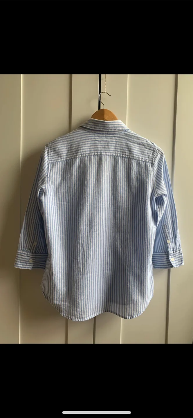 Linen-Cotton Stripe Shirt image indicator(7)