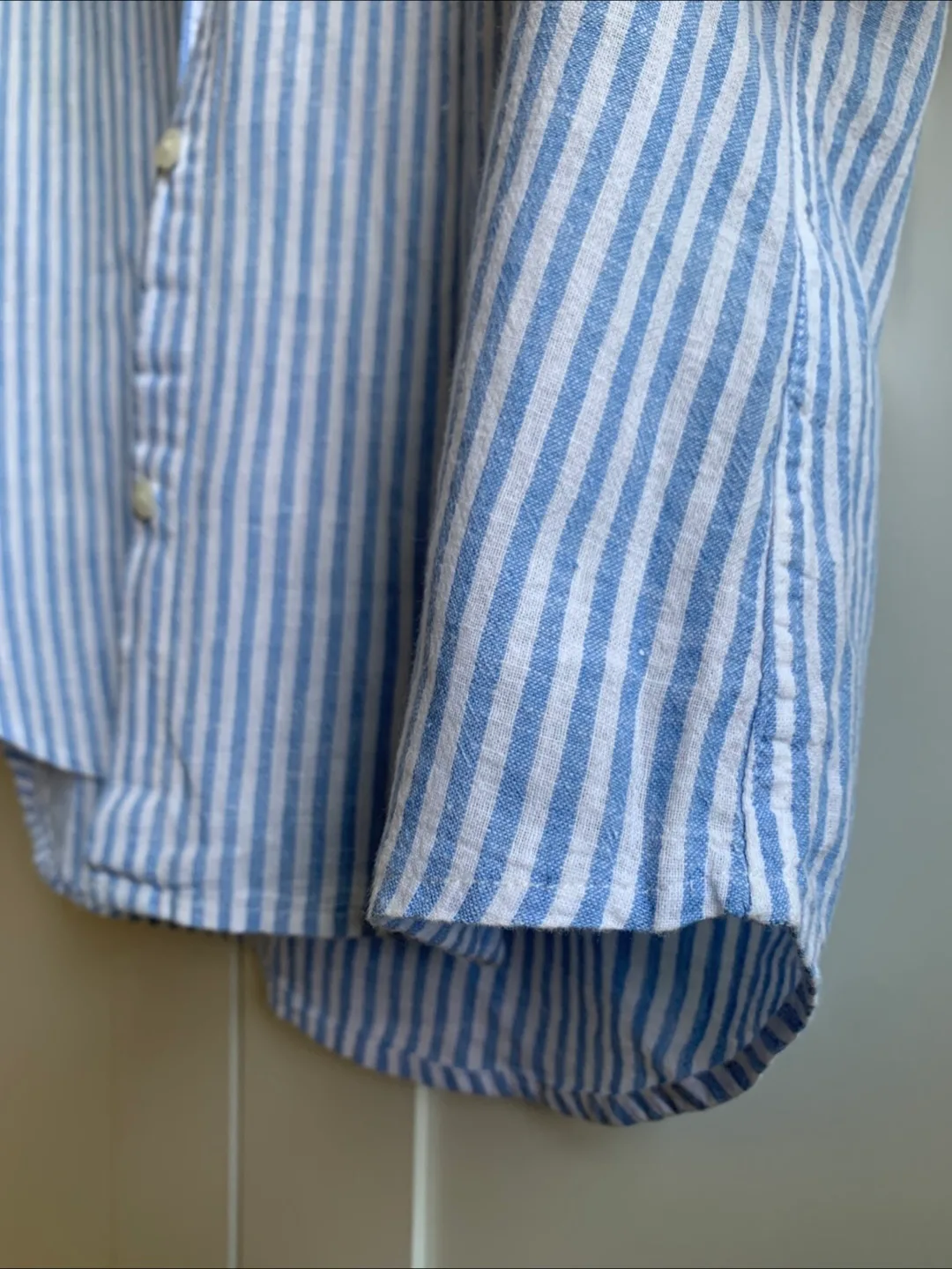 Linen-Cotton Stripe Shirt image indicator(8)