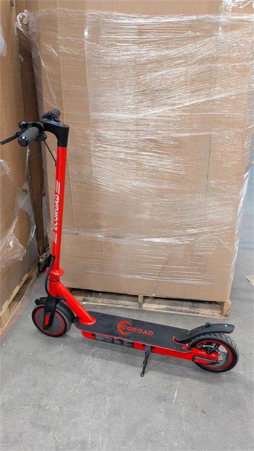 Red EcoRoad Electric Scooter