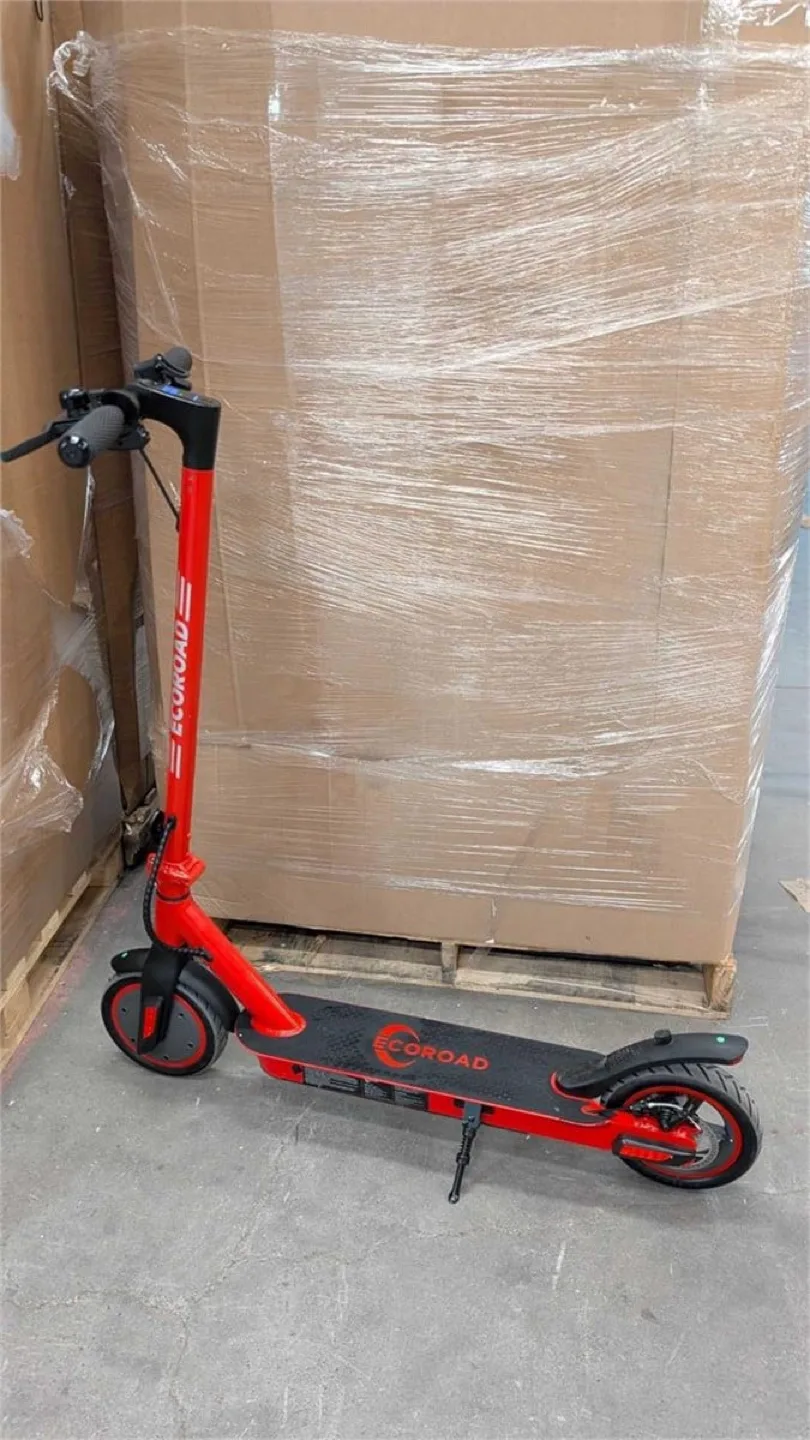 Red EcoRoad Electric Scooter thumbnail