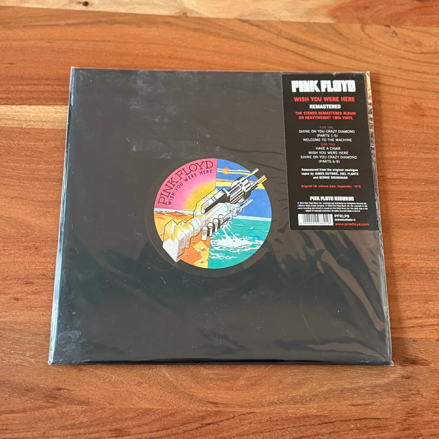 Pink Floyd - Wish You Were Here - Remastered Vinyl Record thumbnail